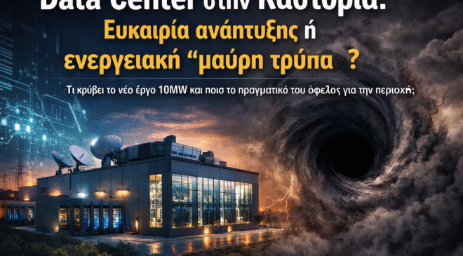  Data Center στην Καστοριά: Επένδυση – ορόσημο ή σιωπηλή εγκατάσταση;