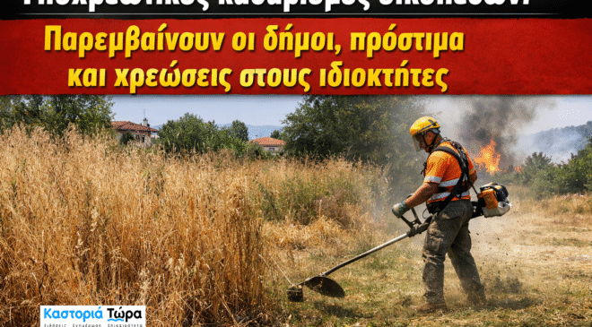 Υποχρεωτικός καθαρισμός οικοπέδων: Παρεμβαίνουν οι δήμοι, πρόστιμα και χρεώσεις στους ιδιοκτήτες